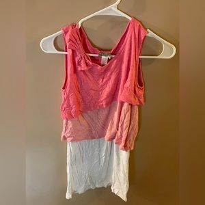 Pink tank top!